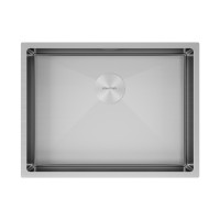 Мойка нерж. сталь NEXT 58 UNI, PM215844-BS, брашированная нерж.сталь, 580х440мм, Paulmark 1,2мм