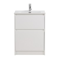 База под раковину напольная BelBagno KRAFT39-700/390-2C-PIA-BO Bianco Opaco