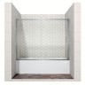 Шторка для ванны Ambassador Bath Screens 16041105 (170х140) хром,стекло прозрачное,раздвижная,1 место