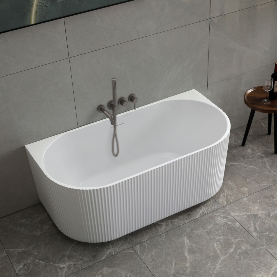 Ванна акриловая Vincea VBT-4291-1700, 1700*800*580, цвет белый, щелевой перелив