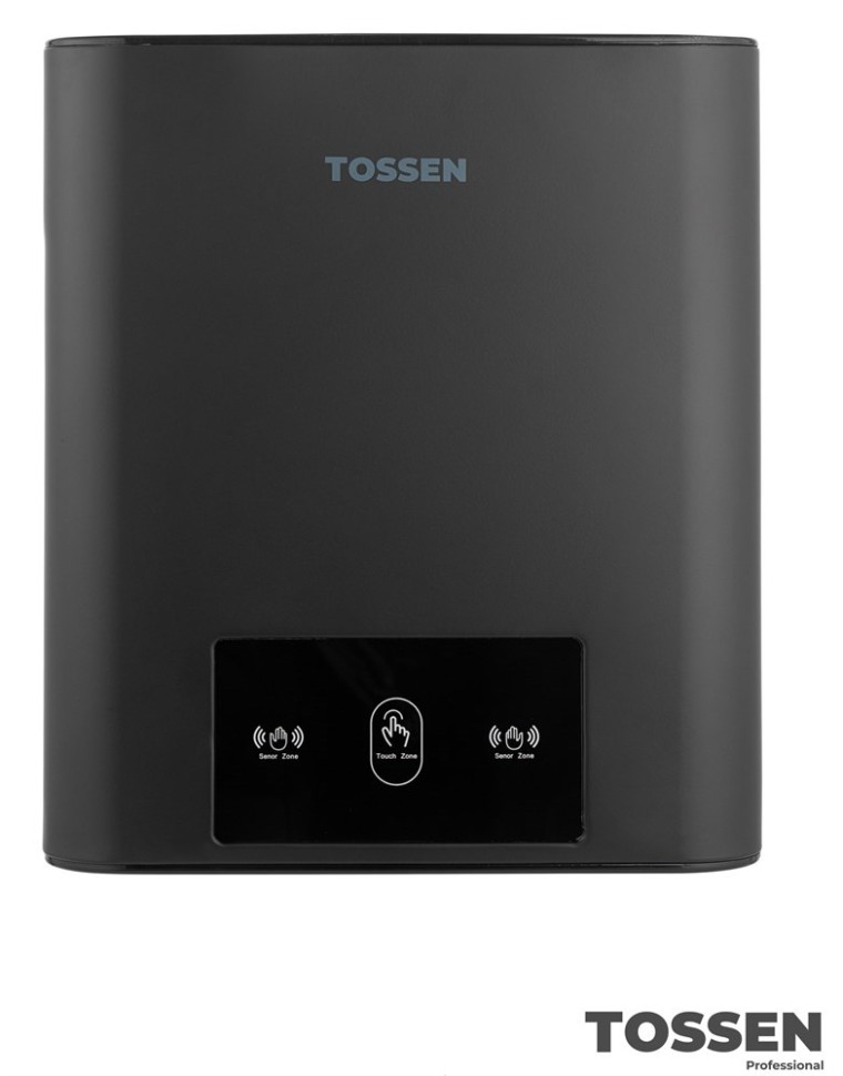 TOSSEN R-700 MB - сенсорный диспенсер бумажных полотенец (коллекция «Матовый чёрный»)  