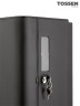TOSSEN R-700 MB - сенсорный диспенсер бумажных полотенец (коллекция «Матовый чёрный»)  