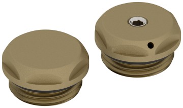 Спускной клапан с заглушкой d 25 мм (G 1/2" НР)
