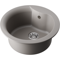 Кухонная мойка Omoikiri Yasugata 48R-GR Tetogranit/leningrad grey