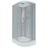 Душевая кабина Niagara Classic NG-3312-14LG (120х80х215) низкий поддон(13см),стекло матовое,3 места