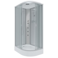 Душевая кабина Niagara Classic NG-3312-14LG (120х80х215) низкий поддон(13см),стекло матовое,3 места