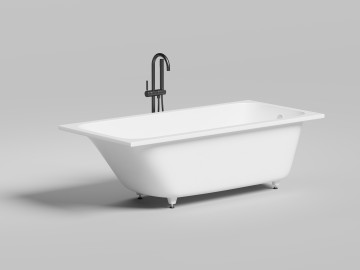 Ванна встраиваемая ORLANDA 170x80 покраска по RAL полностью S-Sense Матовое