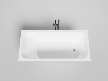 Ванна встраиваемая ORLANDA 170x80 покраска по RAL полностью S-Sense Матовое