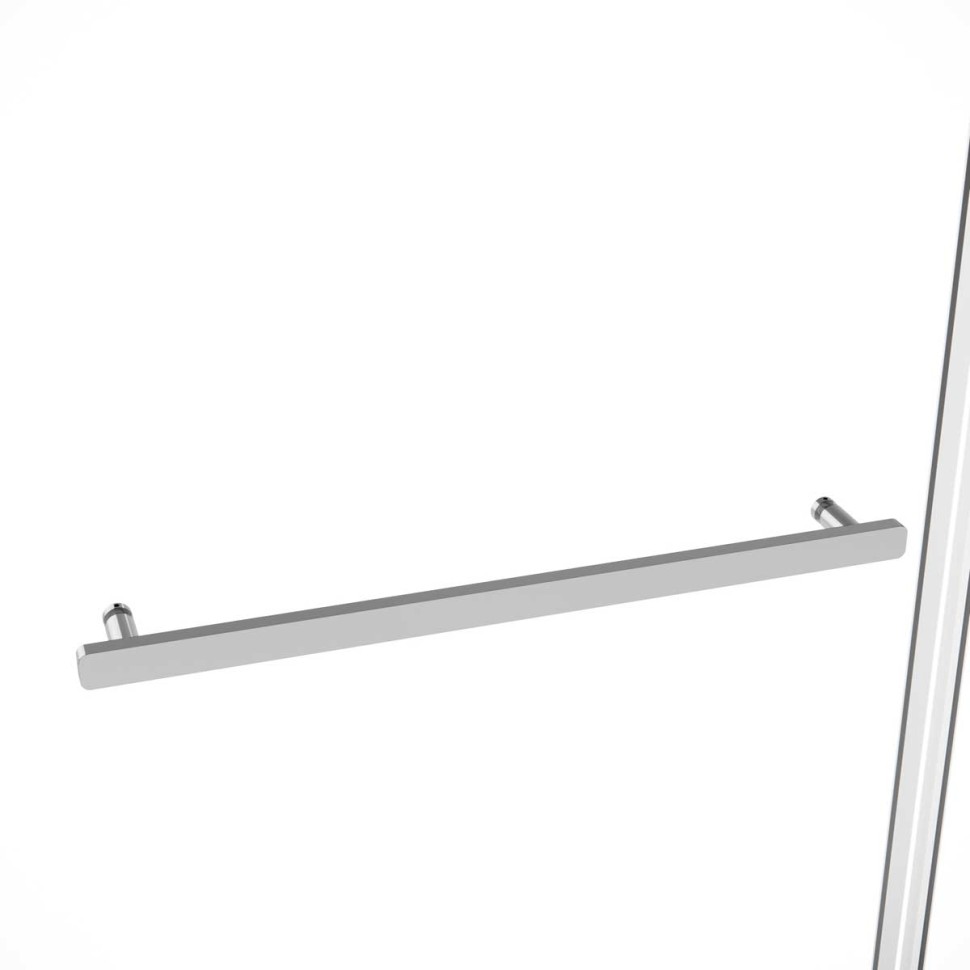 Душевая дверь Slim Soft VDS-1SS120CLBN, 1200, брашированный никель, стекло прозрачное