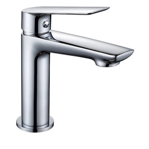 Смеситель для раковины Demm SLEEK, однорычажный, с донным клапаном, хром  