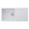 Мойка EXTENSIO 99, ACRYSTONE, PM989950-WH, WHITE, 990х500 мм, Paulmark