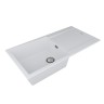 Мойка EXTENSIO 99, ACRYSTONE, PM989950-WH, WHITE, 990х500 мм, Paulmark