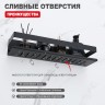 Полка для ванной комнаты 400*100*80мм Raglo черный