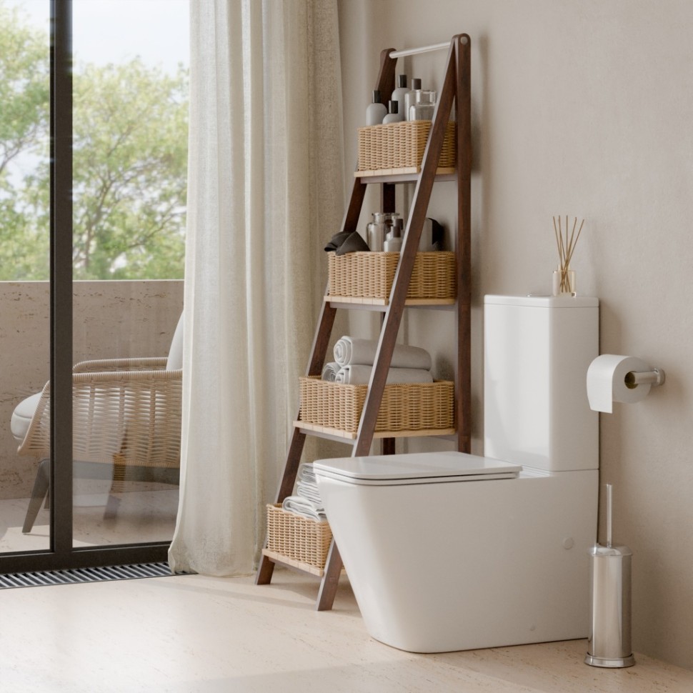 Унитаз-компакт IBERICA BLANCA TOLEDO MAXI Tornado белый (IB.TLM.124.1B1)