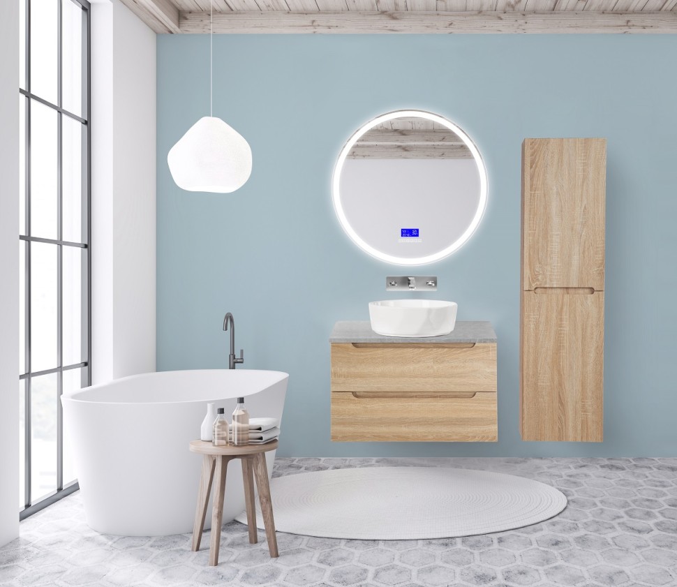 Зеркало BelBagno SPC-RNG-800-LED-TCH-RAD