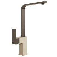 Смеситель для кухни Uperwood UPD-002-08 вороненая сталь/лен