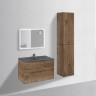 База под керамическую раковину Mia 800 подвесная, 2 выкатных ящика soft close, V.Oak
