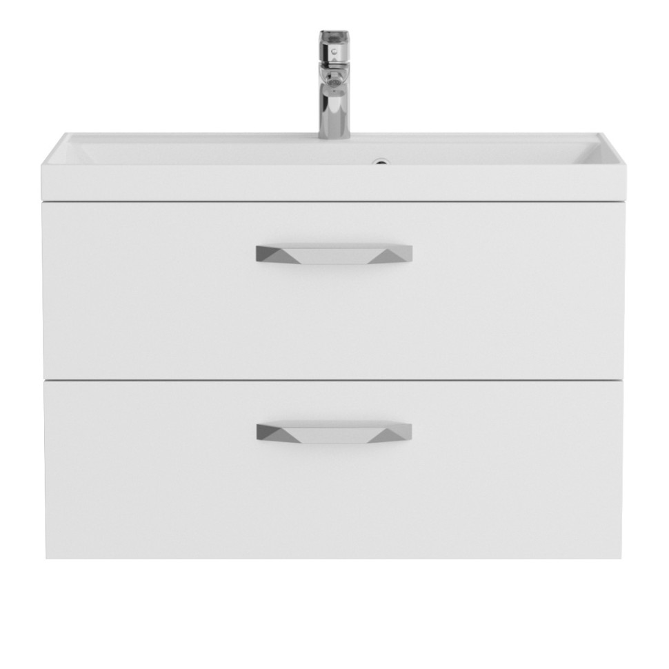 База под раковину подвесная BelBagno AURORA-800-2C-SO-BL