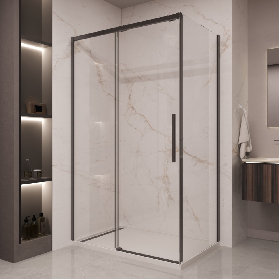 Душевой уголок Vincea Stella VSR-1ST9015CLB 1500