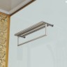 Душевая кабина Niagara Luxe NG-7714G (100x90х215) низкий поддон(15см),дверь распашная,стенки золото,5 мест