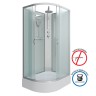 Душевая кабина Niagara Classic NG-33984-14RBKT (90х80х210) средний поддон(26см),стекло матовое,4 места