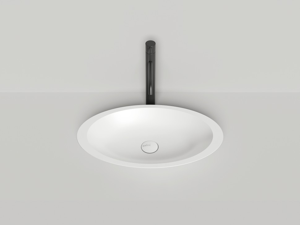 Раковина накладная CALLISTA 02 575х350х85 S-Sense Глянцевое