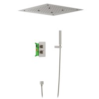 Душевая система встроенная с термостатом Timo Petruma SX-5029/13SM никель