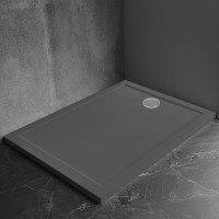 Душевой поддон Veconi Pietra AG, 1000x800x30, искусственный камень, антрацитово-серый