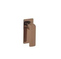 Смеситель встраиваемый Demm SLEEK, однорычажный, на 1 потребителя, розовое золото  