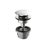 Донный клапан GRB VALVES 05055093 клик-клак, круглый, никель  