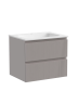 Тумба подвесная SANCOS Snob T 590х445х500, c двумя ящиками оснащенными доводчиками, Doha Soft, арт.SNT60SM