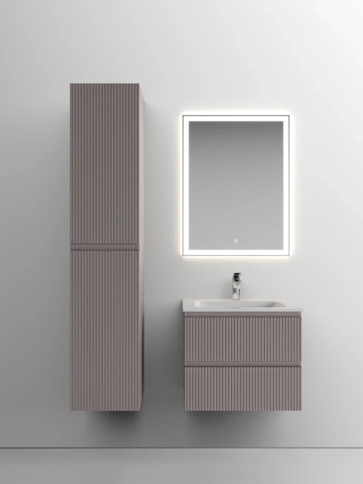 Тумба подвесная SANCOS Snob T 590х445х500, c двумя ящиками оснащенными доводчиками, Doha Soft, арт.SNT60SM
