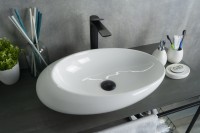 Раковина Gid N9050 51167 накладная белая 59x37x14