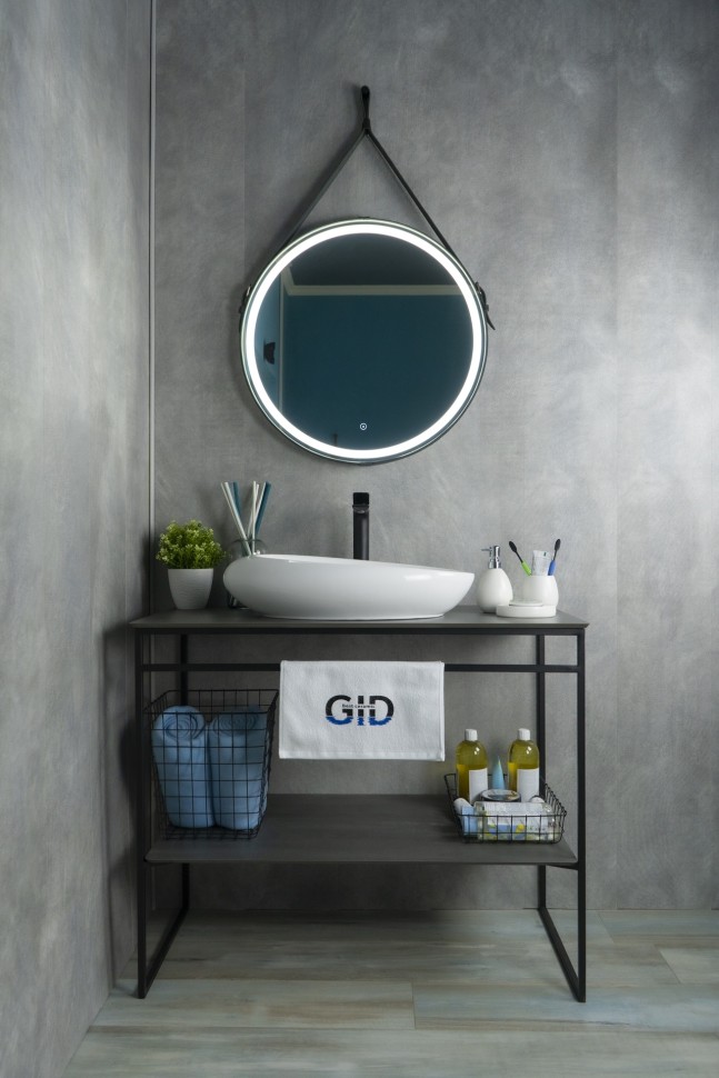 Раковина Gid N9050 51167 накладная белая 59x37x14