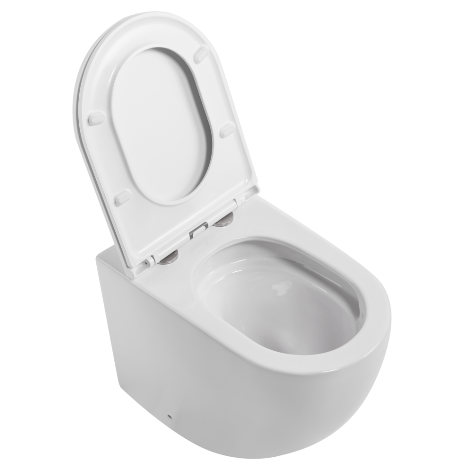 Унитаз приставной IBERICA BLANCA BILBAO ALTO Tornado белый (IB.BLA.334.1B1)