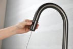 Смеситель для кухни AQUAme Cucina с выдвижным изливом AQM9905GM