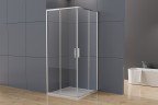Душевой уголок Rapid-N VSS-3RN1010E10CL, (900-1000)x(900-1000), хром, стекло прозрачное
