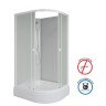 Душевая кабина Niagara Promo P90/70/26L/MT/BK (90х70х195) 4 места