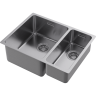 Кухонная мойка Omoikiri Tadzava 58-2-U/I-L-IN нерж. сталь/нержавеющая сталь