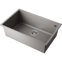 Кухонная мойка Omoikiri Tedori 66-U-GR Tetogranit/leningrad grey