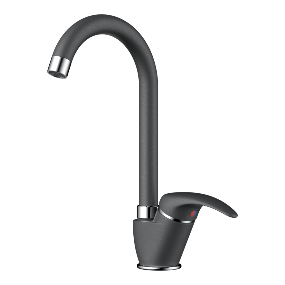 Смеситель для кухни Omoikiri Umi-BL латунь/черный