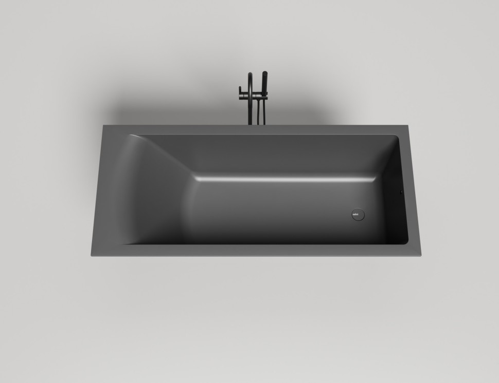 Ванна встраиваемая CASCATA KIT 170x75 S-Sense Глянцевое