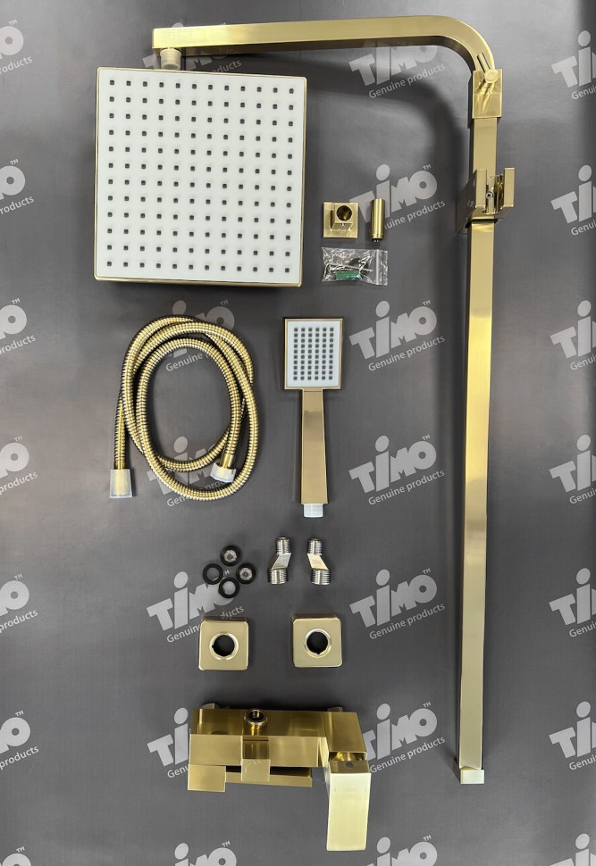 Душевая система Timo Selene SX-2013/17 золото матовое