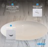 Акриловая ванна ABBER AB9333 белая