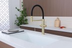 Смеситель для кухни NEXUS DIAMOND, светлое золото, Nd613999-LG, Paulmark-Starke