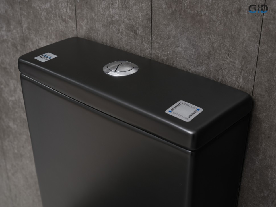 Унитаз напольный Gid Tn2188Bm 62250Y черный матовый 62.5x38.5x84