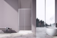 Душевая дверь Slim-N VDS-4SN140CL, 1400, хром, стекло прозрачное