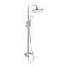 Душевая стойка со смесителем и изливом BelBagno ALBANO-VSCM-CRM