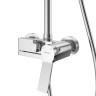 Душевая стойка со смесителем и изливом BelBagno ALBANO-VSCM-CRM