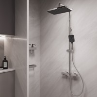 Душевая стойка Core VSFS-4CO1CH с изливом, хром